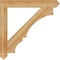 Ekena Millwork Balboa Arts & Crafts Rough Sawn Bracket, Western Red Cedar, 4"W x 34"D x 34"H BKT04X34X34BOA03RWR - alternate 3